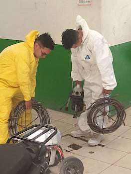 Destapacaños desazolve de tuberías sanitarias e hidráulicas en la <b>Colonia Juárez – Zona Poniente</b>