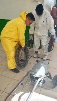 Servicio de fontanería y desazolve de tuberías sanitarias e hidráulicas en la <b>Colonia  Plutarco Elías Calles</b>